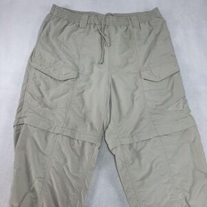 Columbia PFG Convertible‎ Pants Mens XL Fishing Hiking Nylon Cargo Outdoor